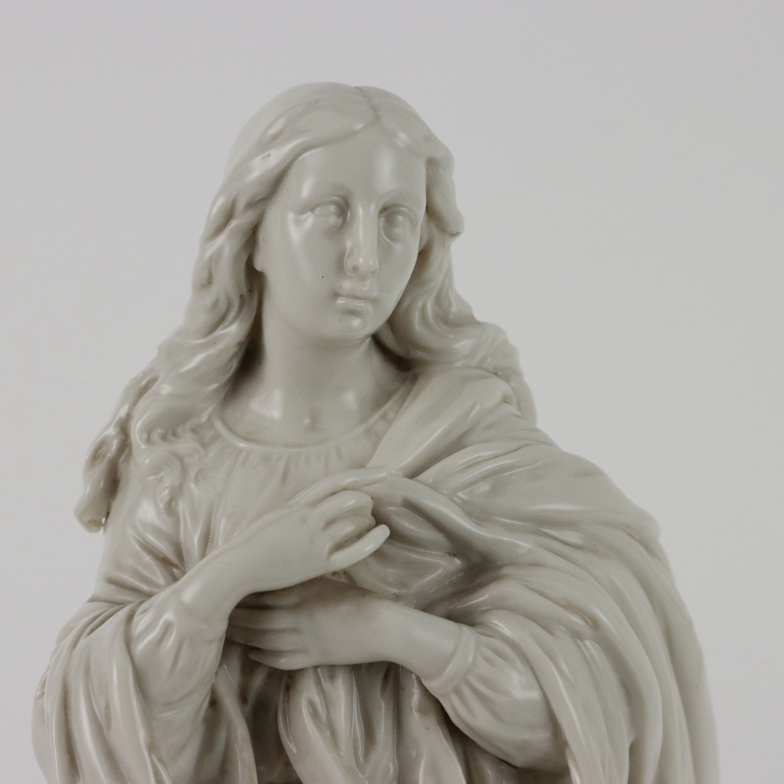 Statua Antica Madonna Immacolata Met Porcellana Di Capodimonte