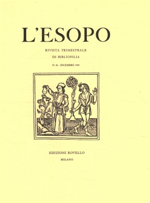 L'Esopo. Rivista trimestrale di bibliofilia (n. 56 - dicembre 1992)