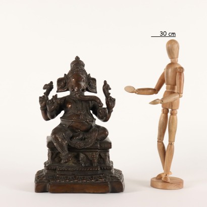 Ganesha-Bronzeskulptur