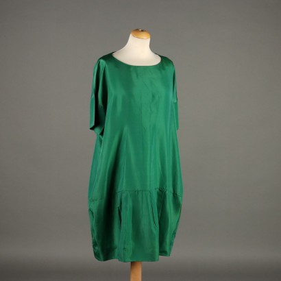 Second Hand Marni Dress Nylon Silk UK Size 14 Italy