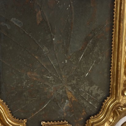 Group of 4 Baroque Mirrors Italy XVIII Century