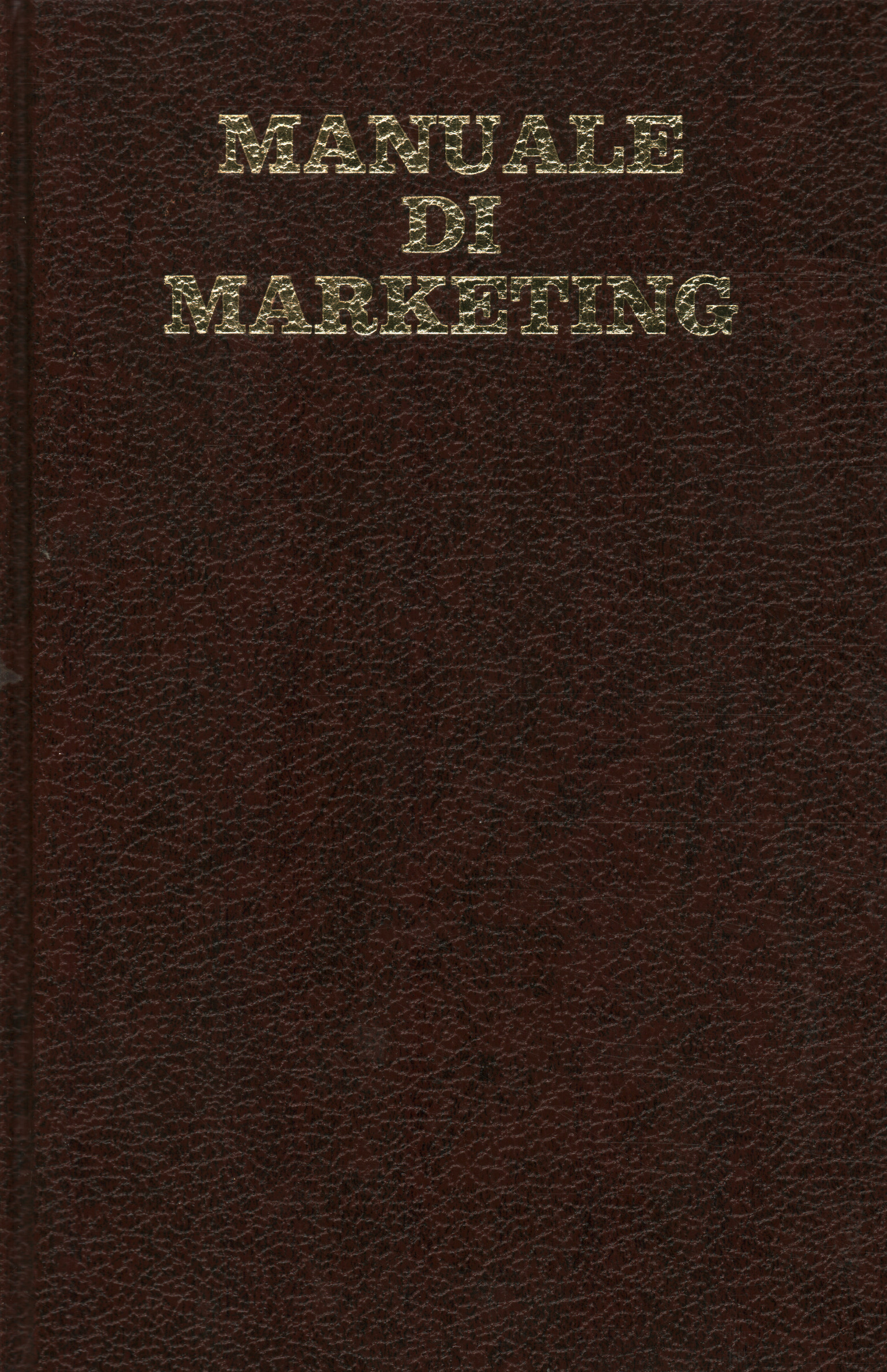 Manuale di marketing