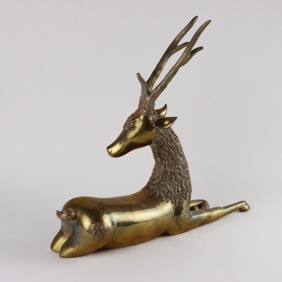 Deer Brass Sarreid Hollywood Regency Europe 1970s