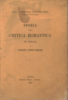 Storia della critica romantica in Italia