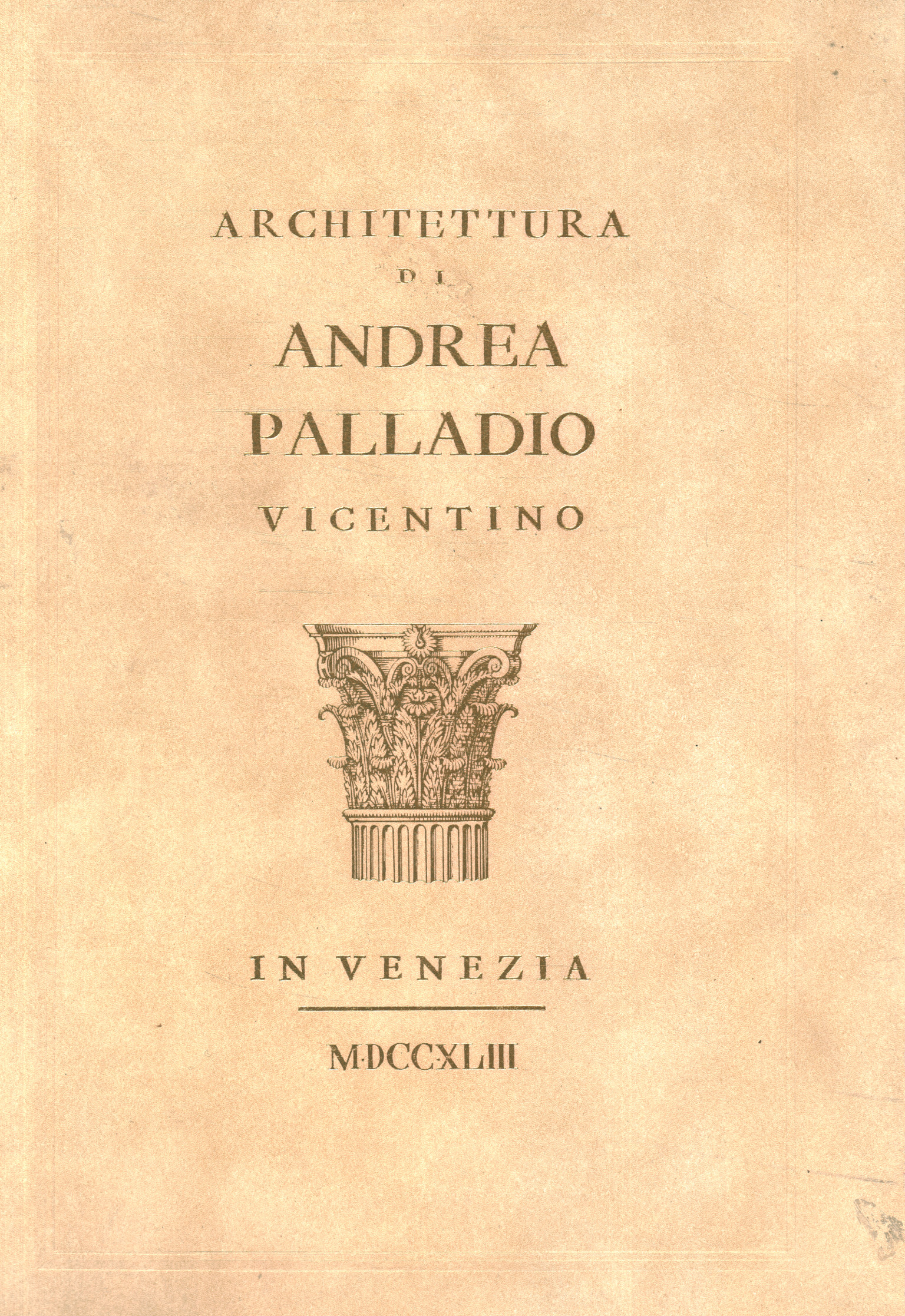 Arquitectura por Andrea Palladio de Vicenza%