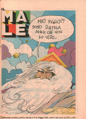 Il Male: settimanale politico di satira. Anno III, n.19, 21 maggio 1980