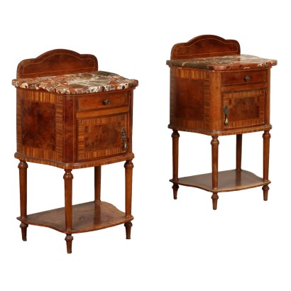 Pair of bedside tables in style