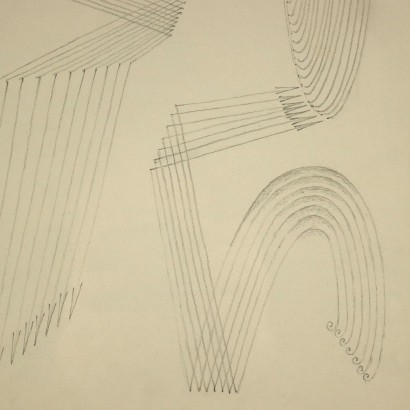 Disegno su carta di Fausto Melotti 197,Senza titolo,Fausto Melotti,Fausto Melotti,Fausto Melotti,Fausto Melotti,Fausto Melotti,Fausto Melotti,Fausto Melotti