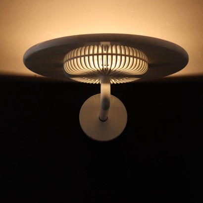 Lampe Vintage Aureola par Cini&Nils Années 80-90 Marbre Métal