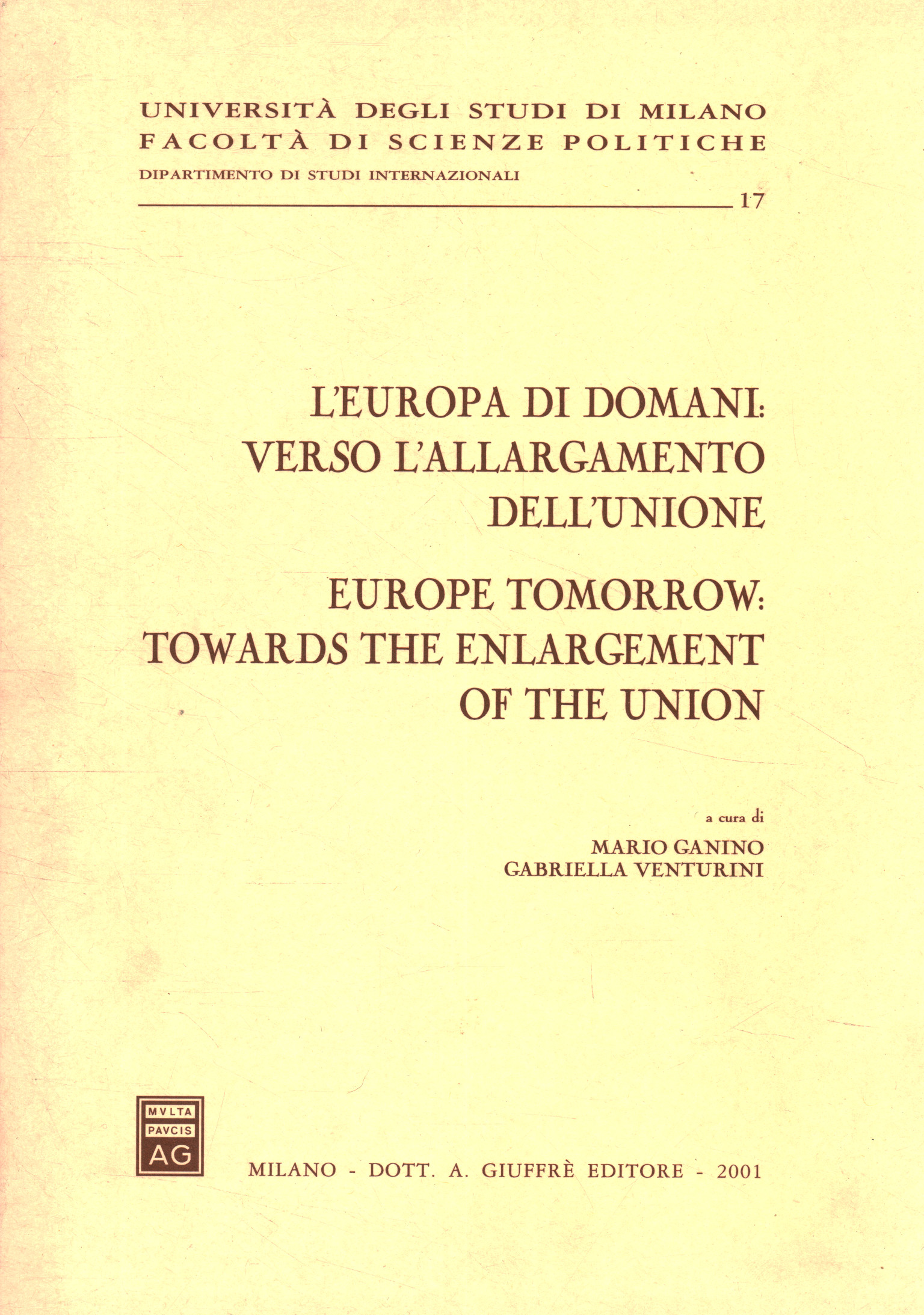 L'Europa di domani: verso l0apo