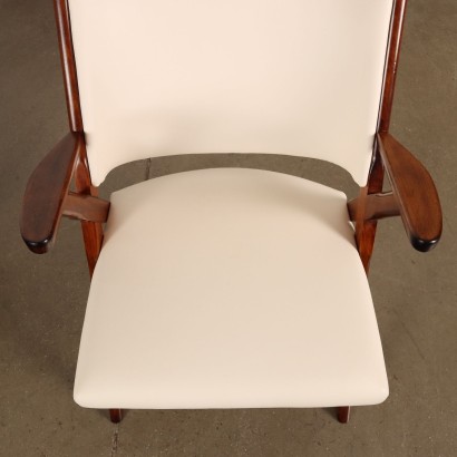 GROUPE DE FAUTEUILS DES ANNEES 50/60, Paire de fauteuils des années 50-60