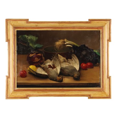 Pintura de Frantisek Zikmund, Naturaleza muerta con caza y pájaros, Frantisek Zikmund, Frantisek Zikmund, Frantisek Zikmund, Pintura de Frantisek Zikmund, Frantisek Zikmund