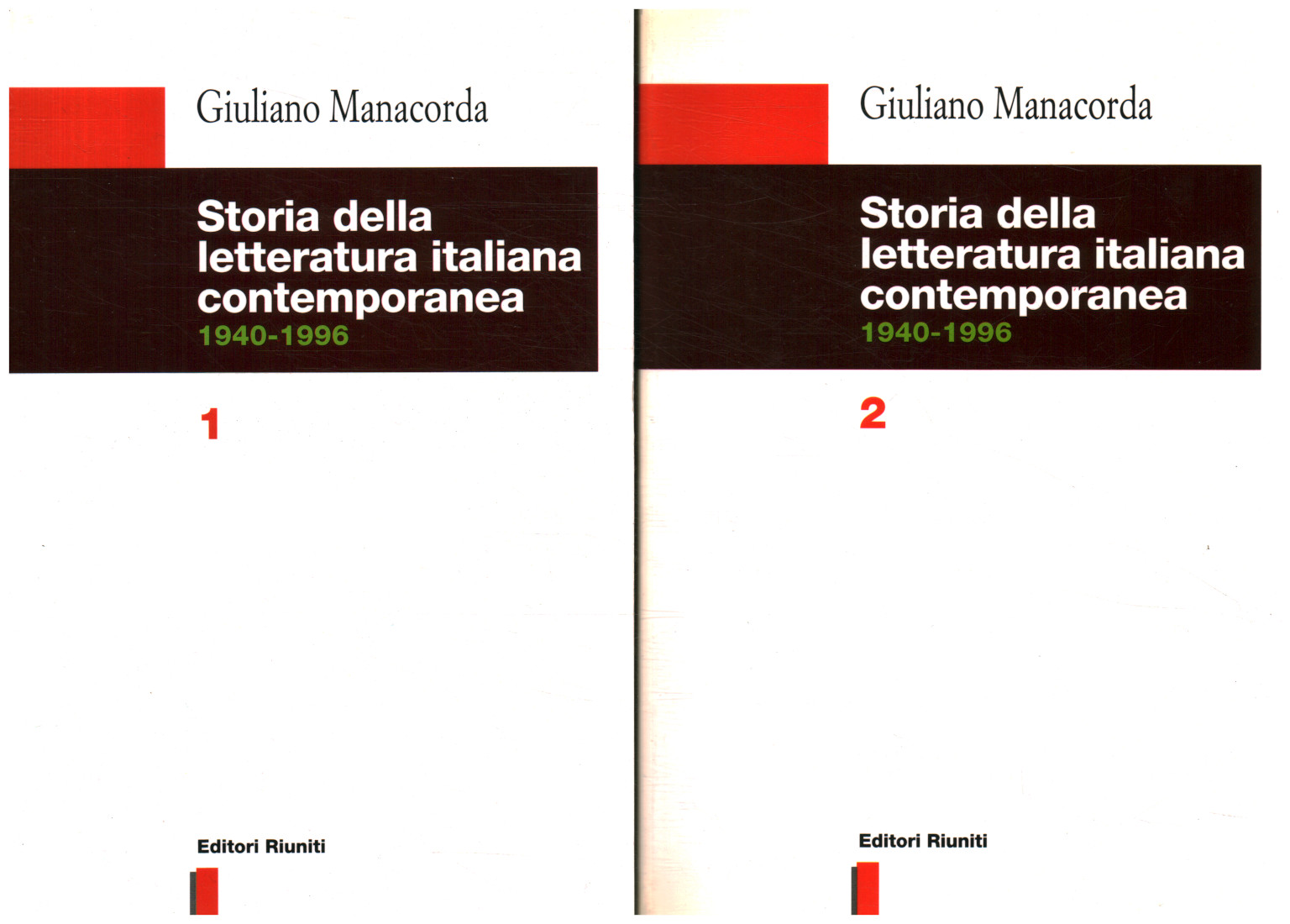 Geschichte der zeitgenössischen italienischen Literatur