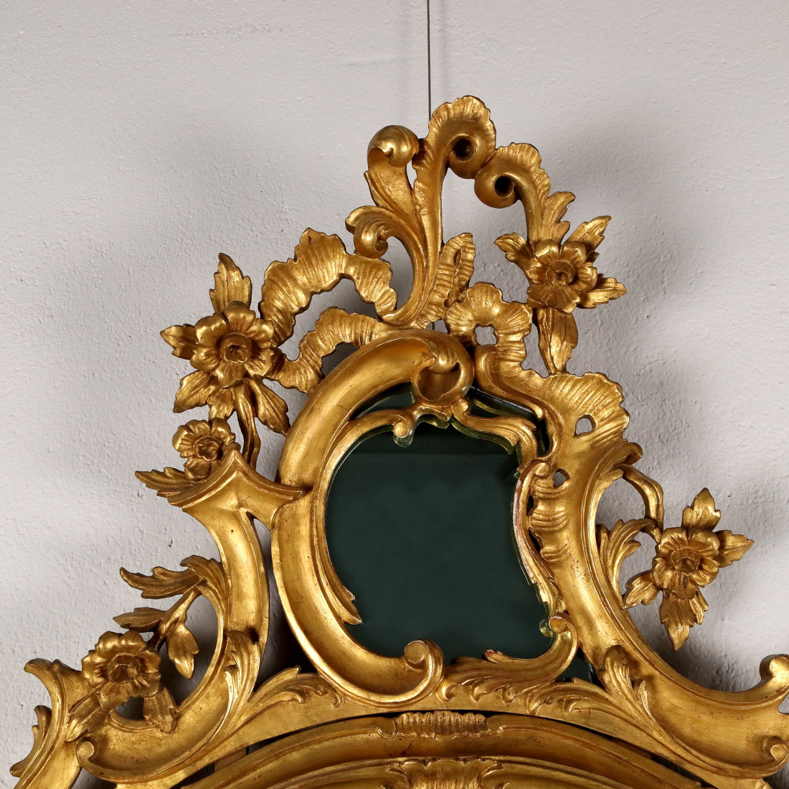 Specchiera Stile Rococò Italia Fine '800 Antiquariato Specchi Cornici