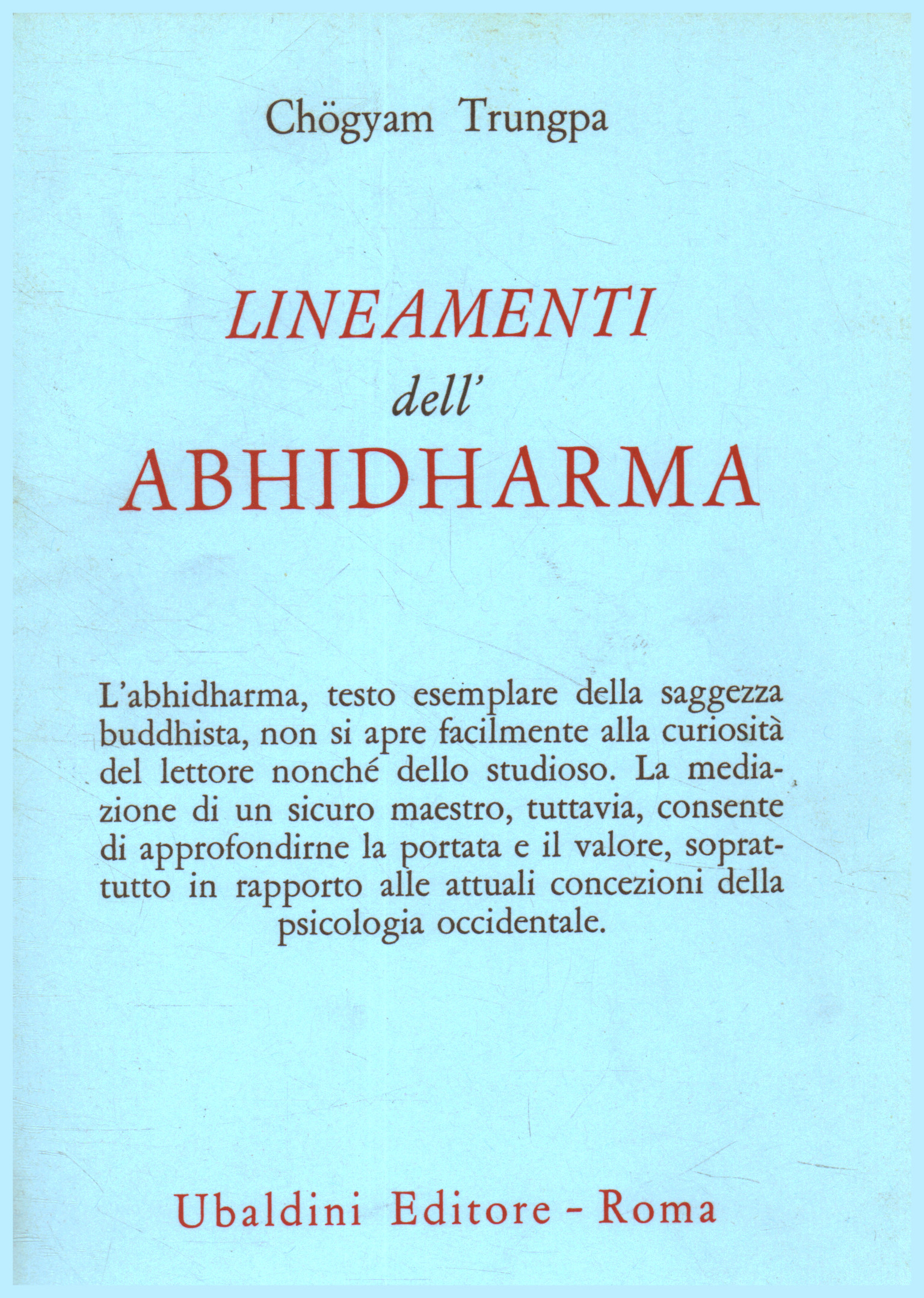 Aperçus de l'Abhidharma