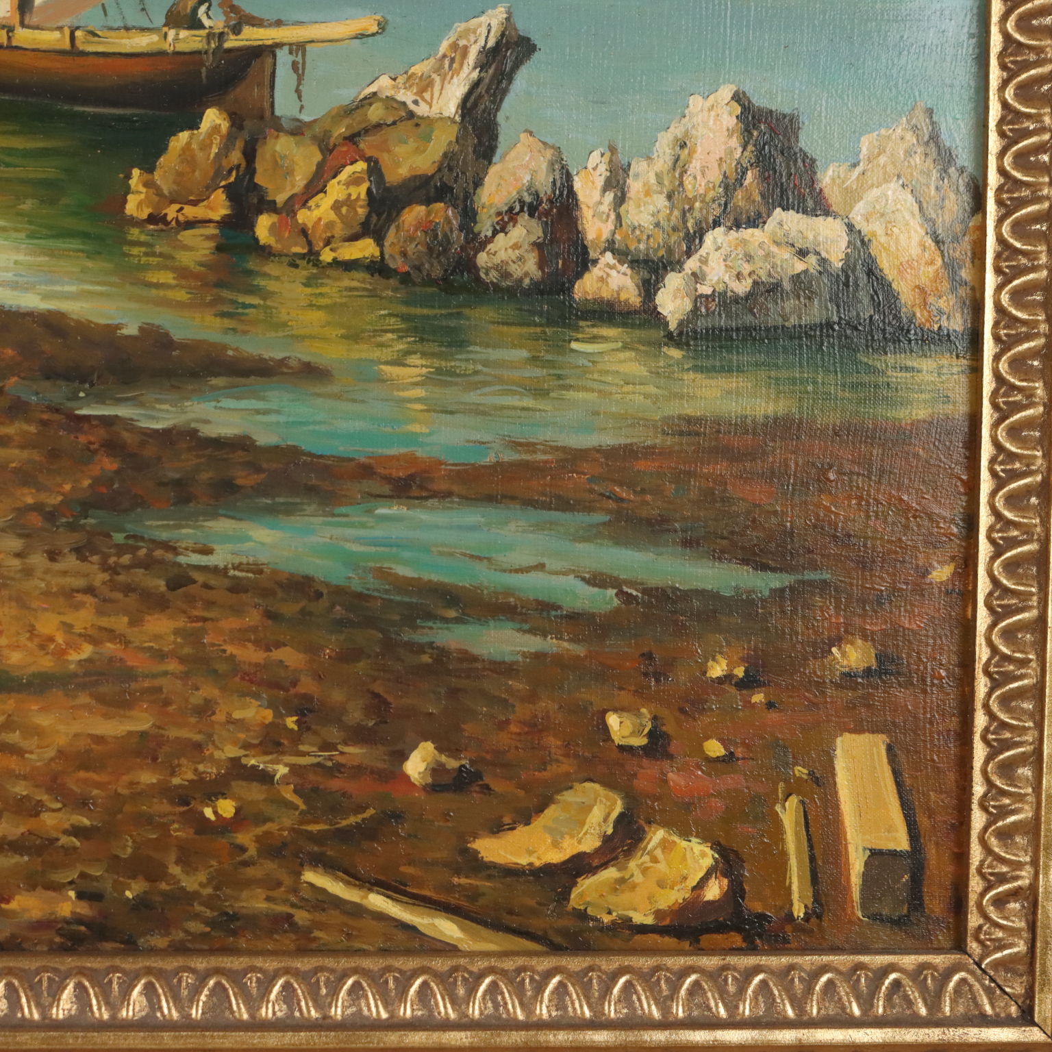 Napoli dal Mare Quadro Classico