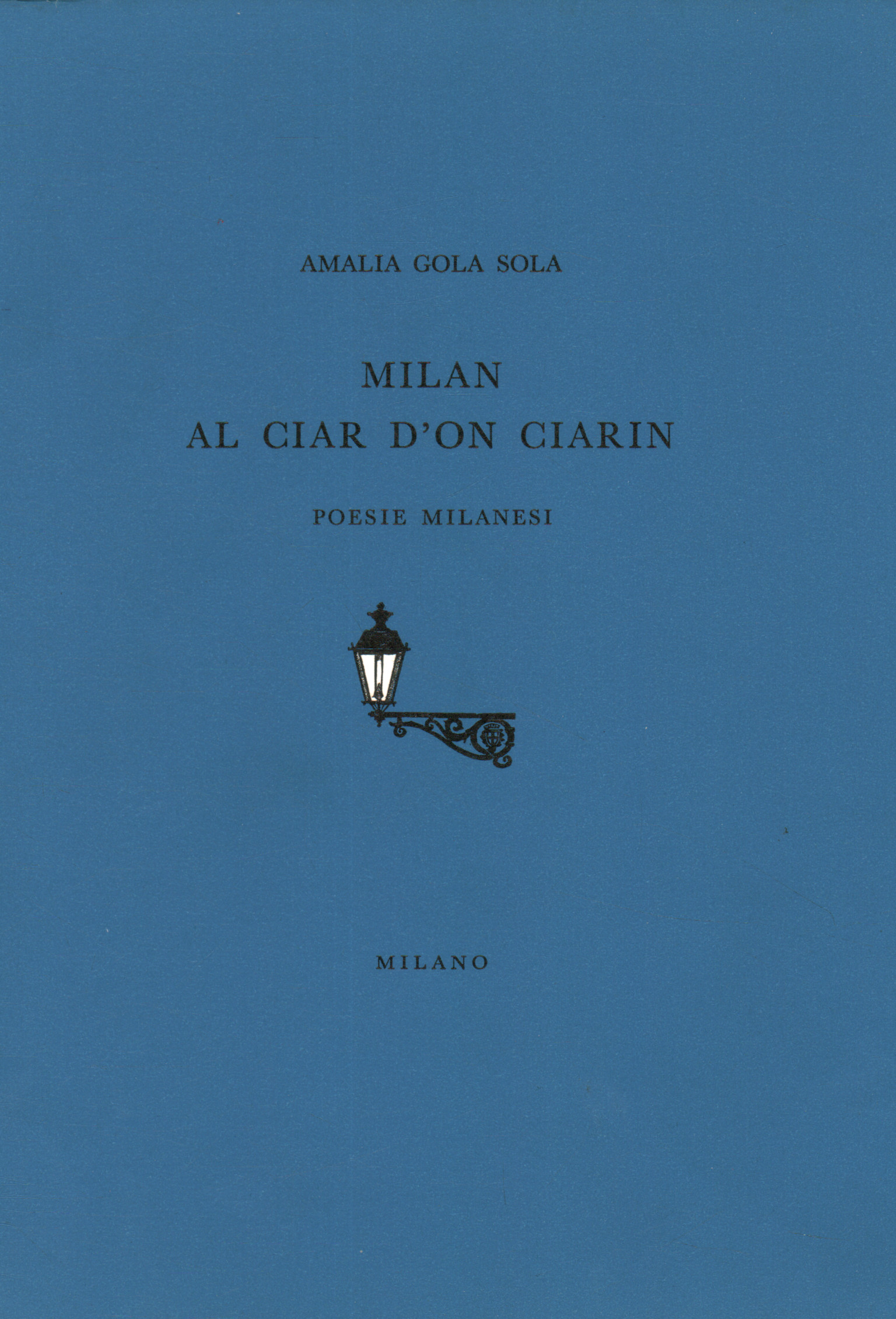 Milan al ciar d'on ciarin