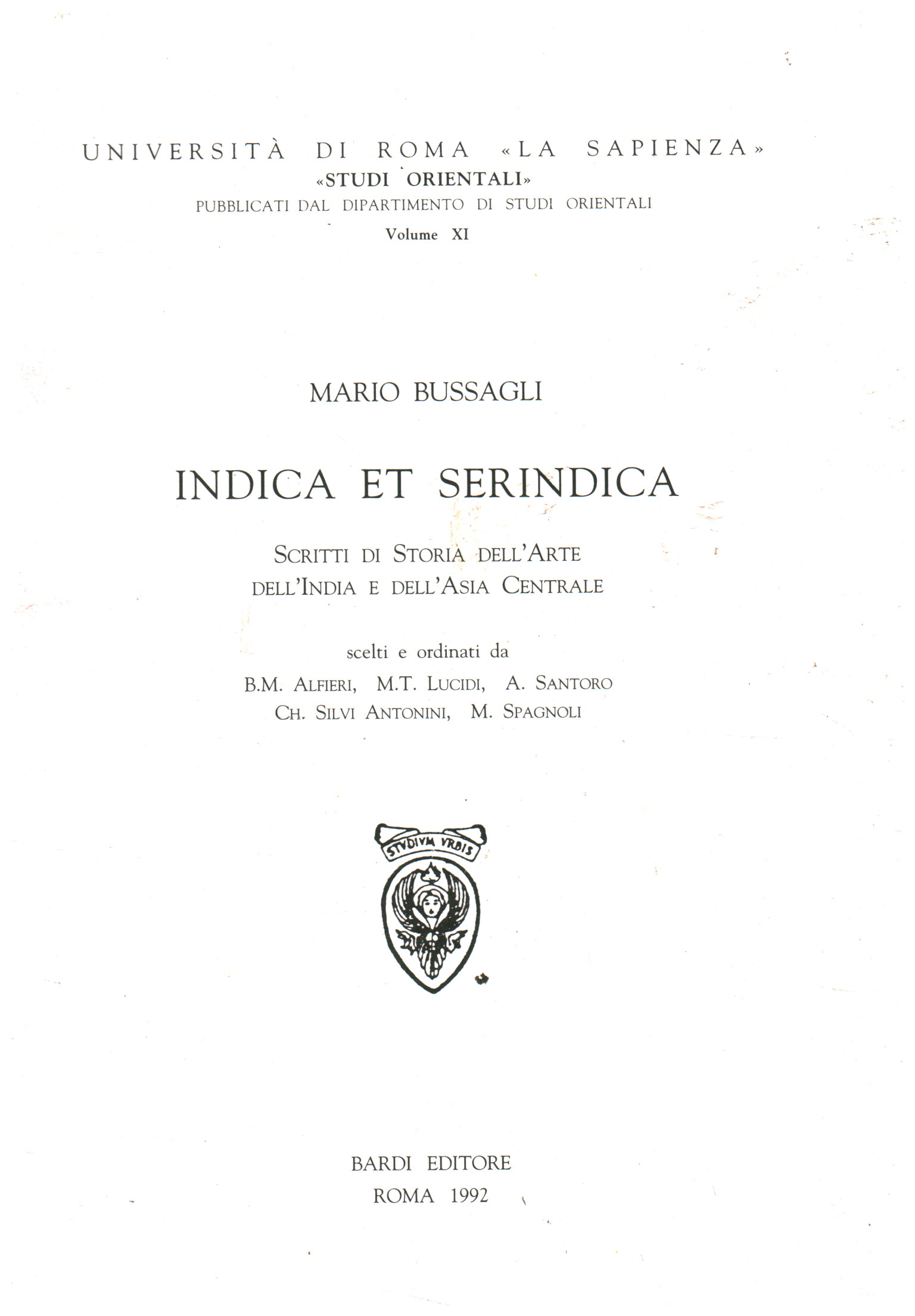 Indica und Serindica