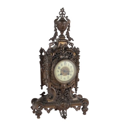 Reloj de mesa de bronce