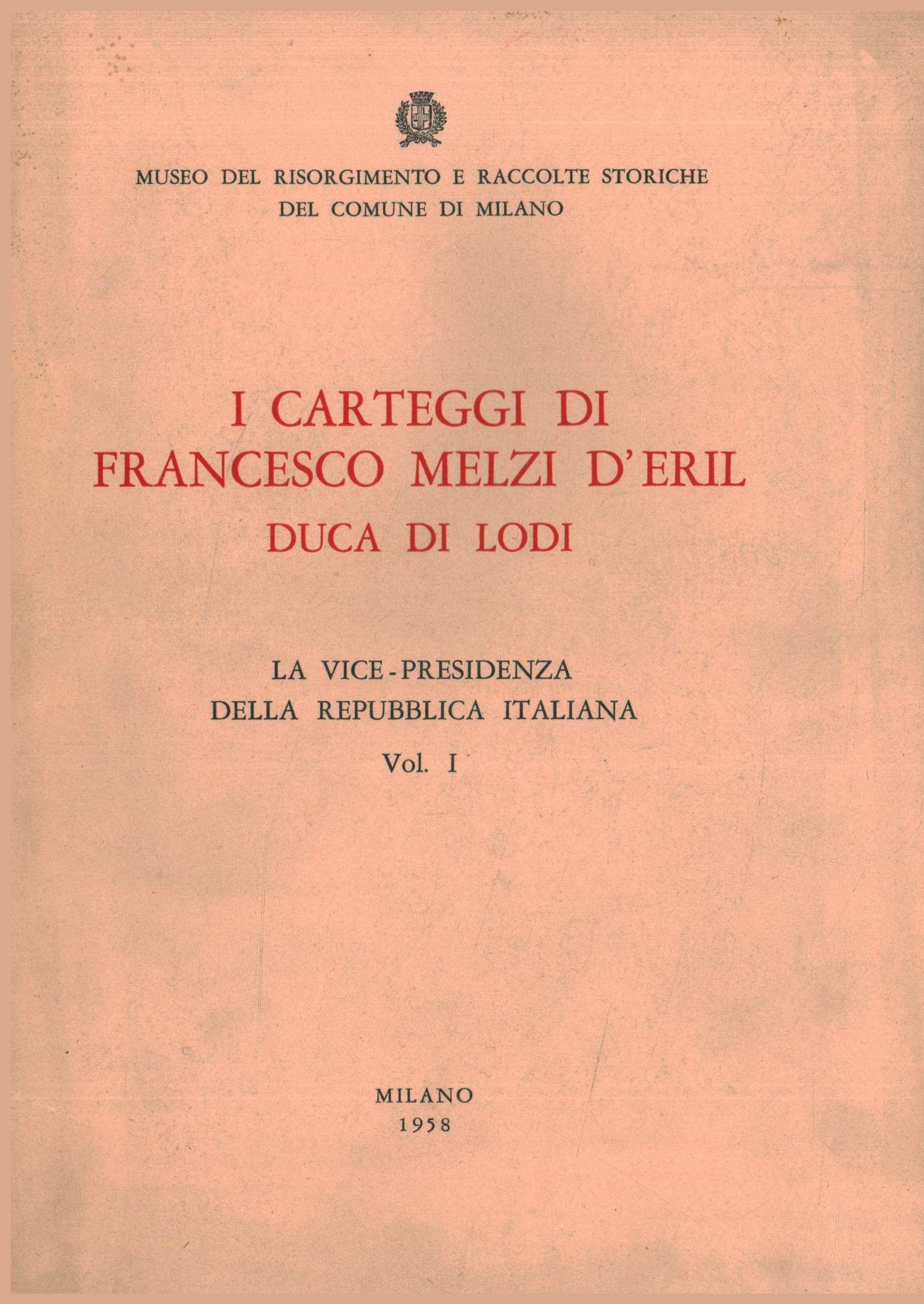 I carteggi di Francesco Melzi D0apostrop