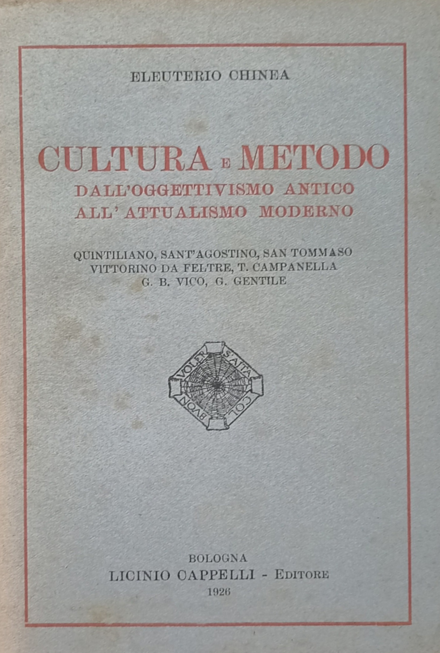 cultura y metodo