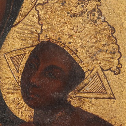 Gemälde „Madonna mit Kind“.