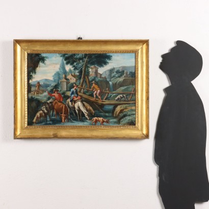 Landscape Painting with Figures