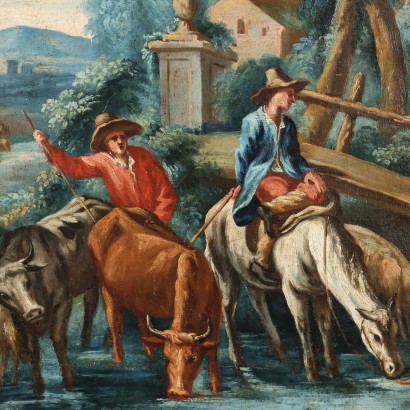 Landscape Painting with Figures