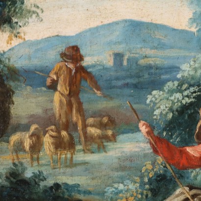 Landscape Painting with Figures