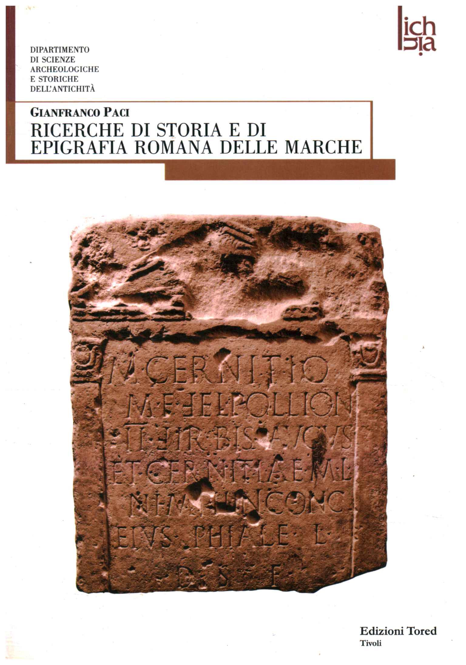 Research on history and epigraphy Rome