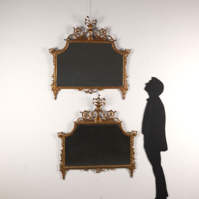 Pair of Neoclassical Style Mirrors