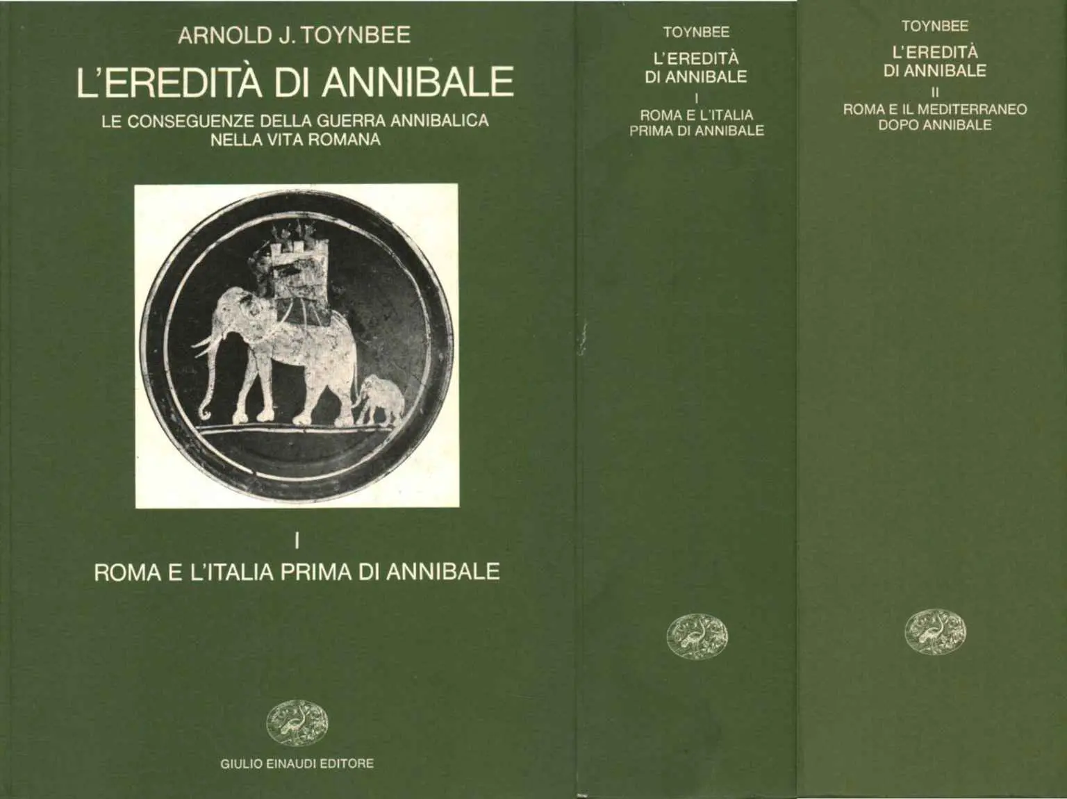 L'eredità di Annibale (2 Volumi)  Arnold J. Toynbee usato Storia Antica