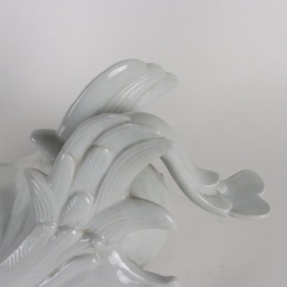 Dragon En Porcelaine Blanche