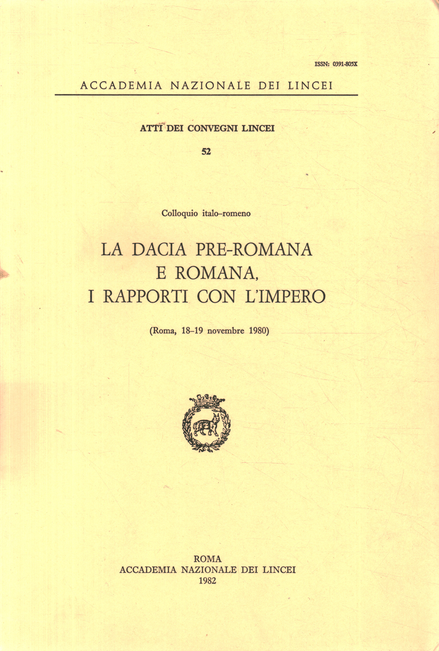 Relaciones prerromanas y romanas de Dacia