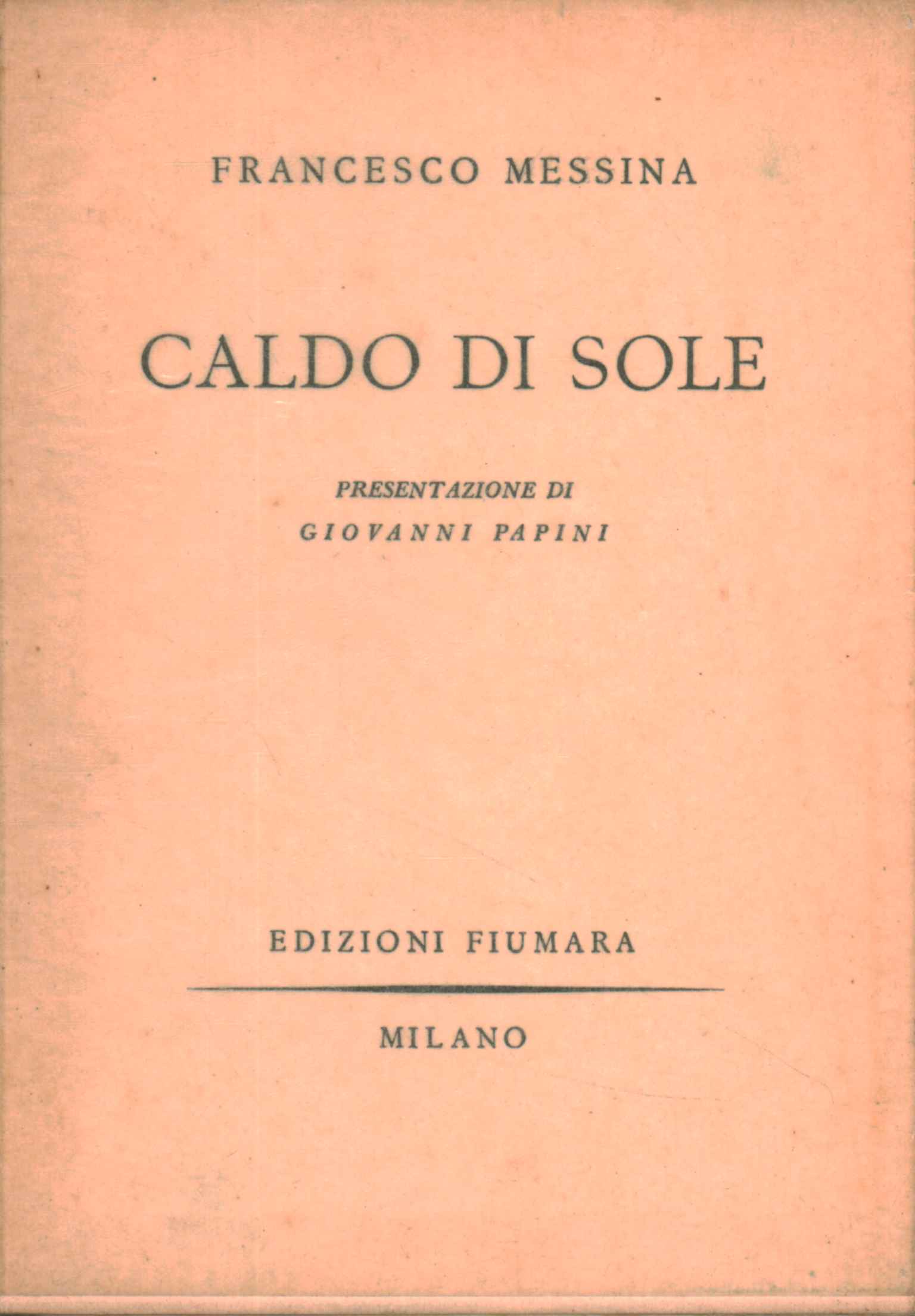 Caldo di sole