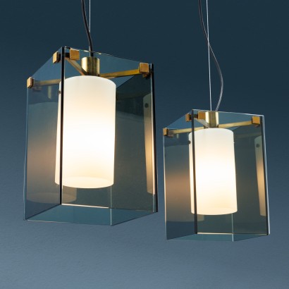 Pair of Lamps 2211 by Max Ingrand for FontanArte