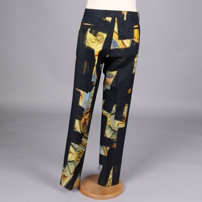 Pantalon imprimé Moschino Couture