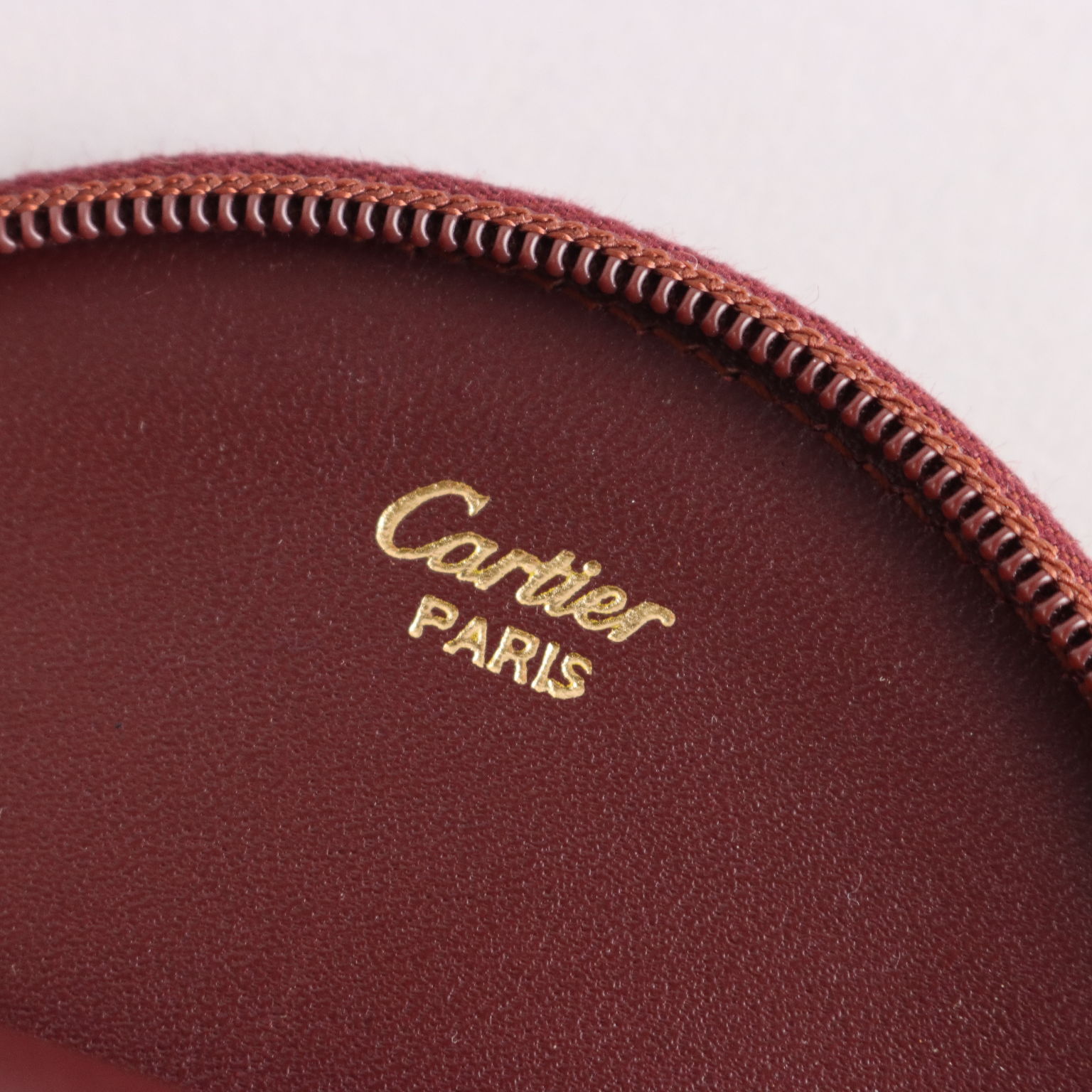 Buy Cartier Coin Case Bordeaux Must L3000160 Coin Purse Leather Used Cartier  Good Condition Mini Wallet Compact Vintage Hook from Japan - Buy authentic  Plus exclusive items from Japan | ZenPlus