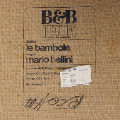 BED B&B, Daybed 'Le Bambole' But, Mario Bellini ...