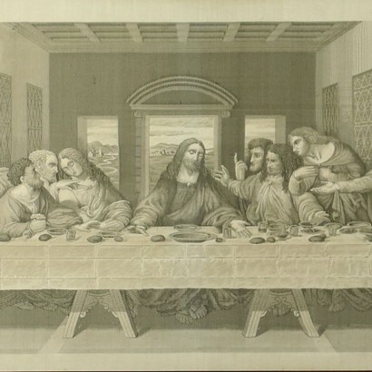Kunst, italienische Kunst, italienische Malerei des 20. Jahrhunderts, Letztes Abendmahl von Leonardo