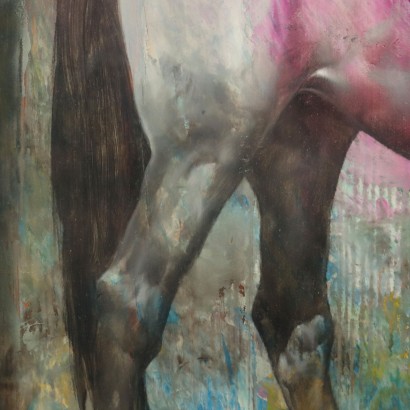 Peinture de Maurizio Goracci,Figure féminine à cheval,Maurizio Goracci,Maurizio Goracci,Maurizio Goracci,Maurizio Goracci,Maurizio Goracci