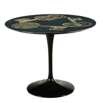 Table with 80s Decorated Top