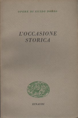 L'occasione storica