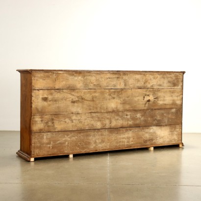 Credenza in Stile con Legni Antichi