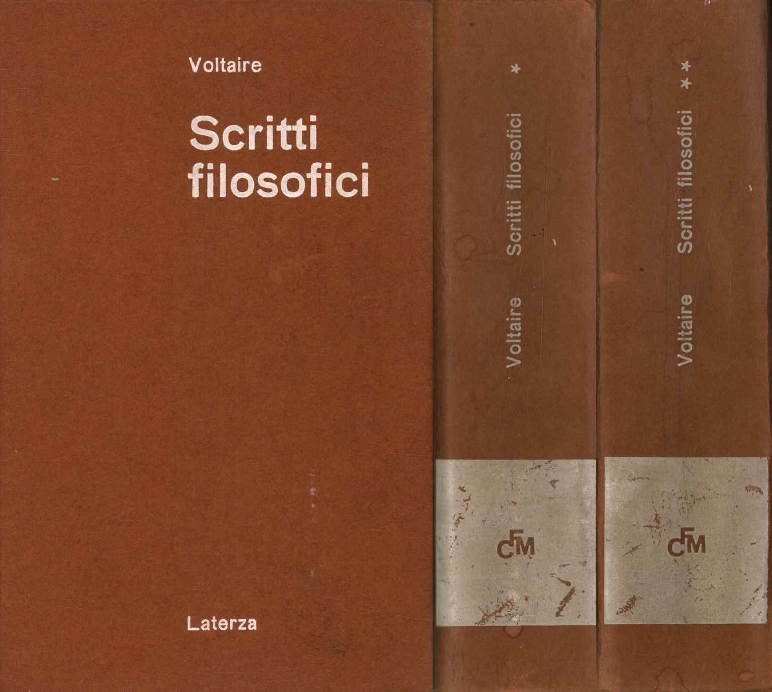 Scritti filosofici (2 volumi)