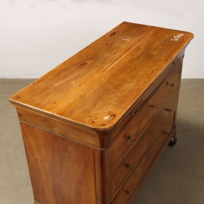 Commode Carlo X en noyer