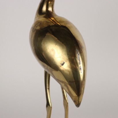 Pair of Flamingos in Gilt Bronze