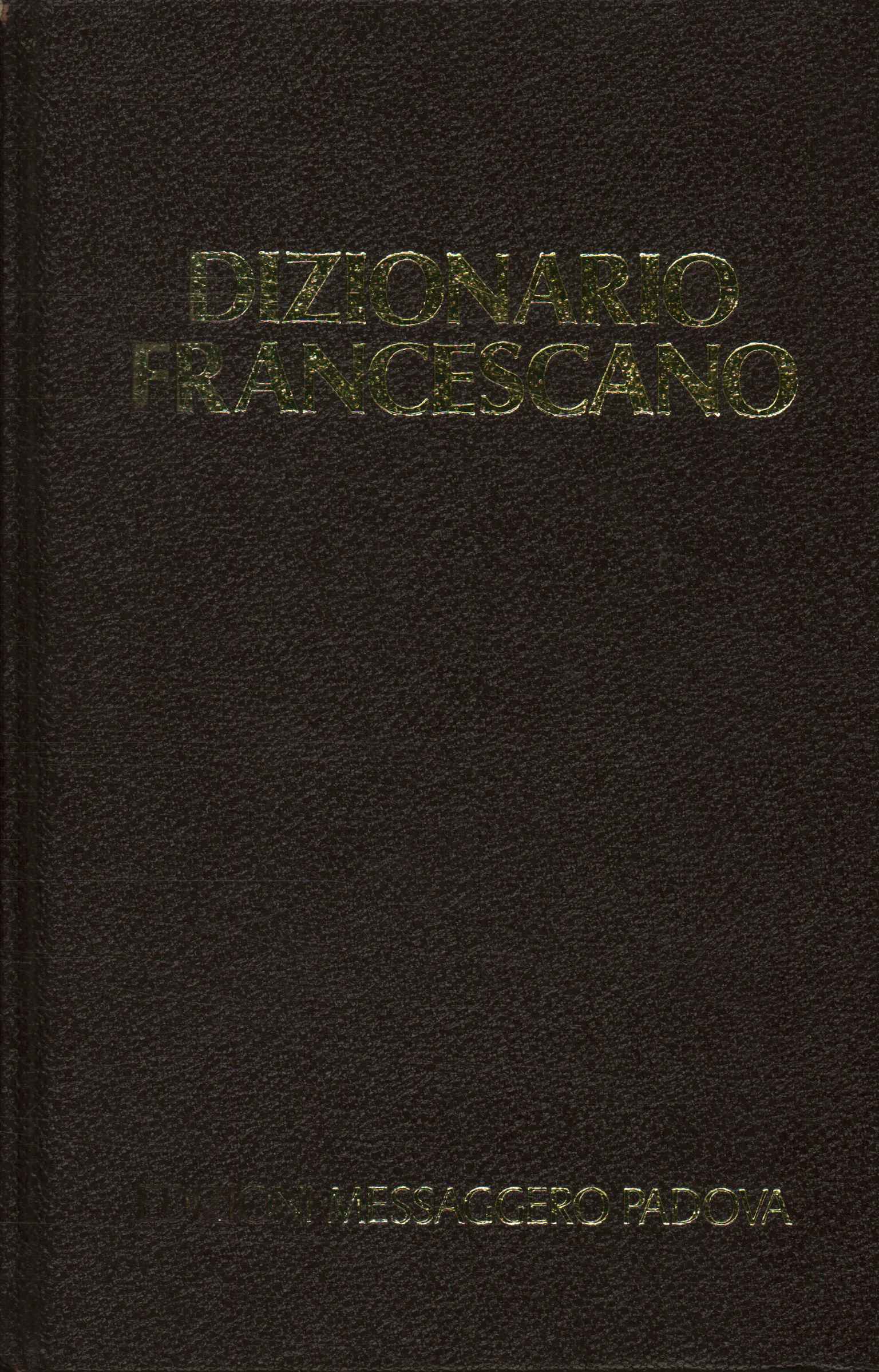 diccionario franciscano