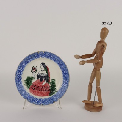 Pair of Ceramic Plates Manufacture