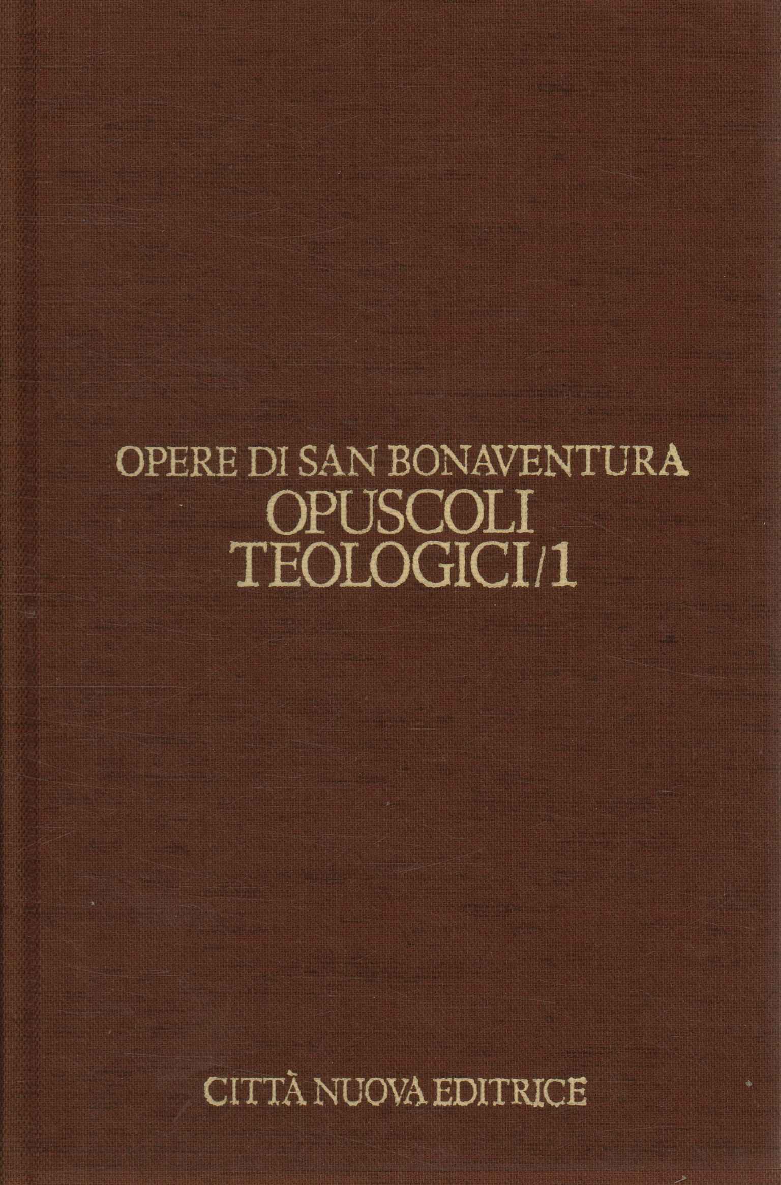 Werke von San Bonaventura. Teolo-Broschüren